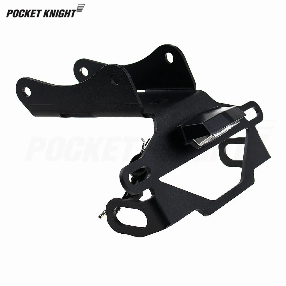 

Устранитель задних крыльев для Honda CBR1000RR 2017 2018 2019 2020, держатель номерного знака мотоцикла со светодиодсветильник кой