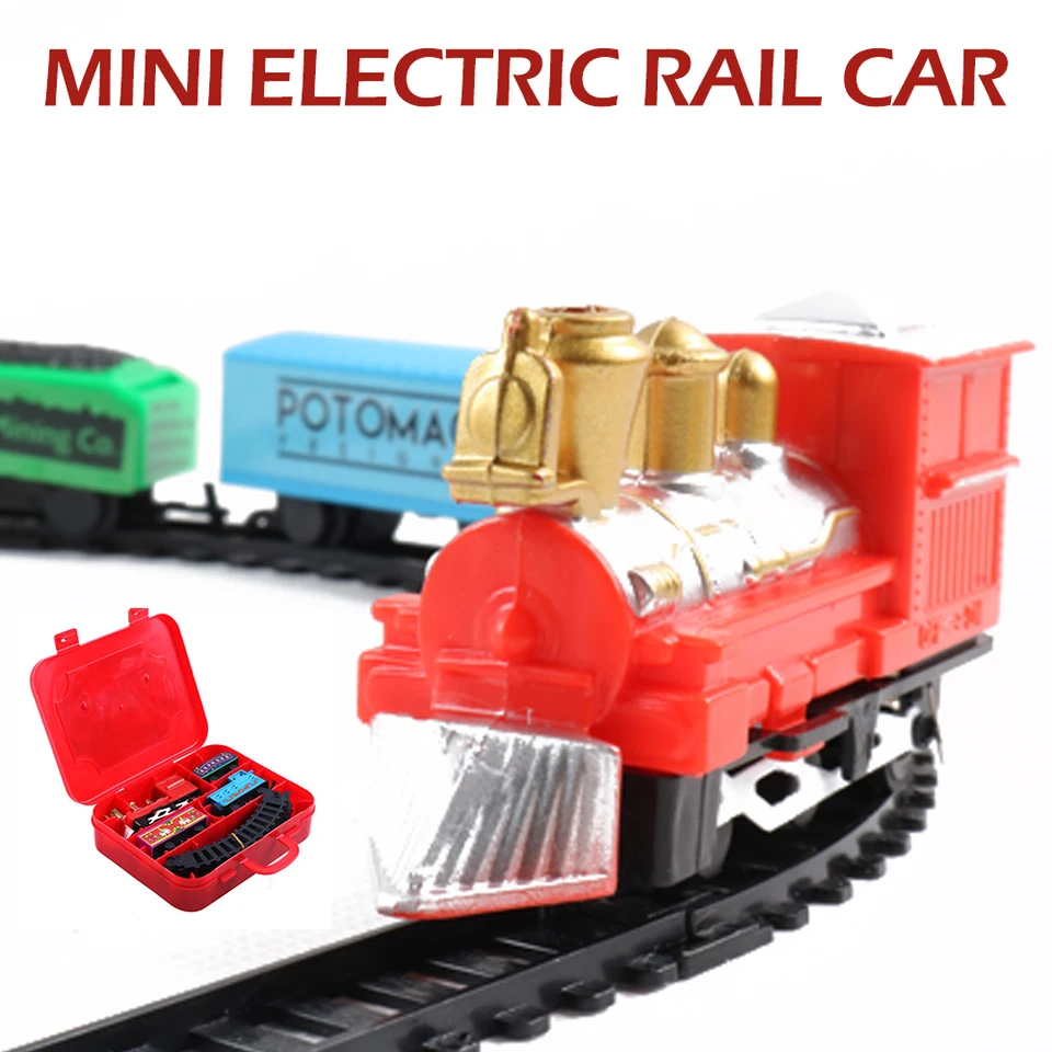 miniature battery operated train set
