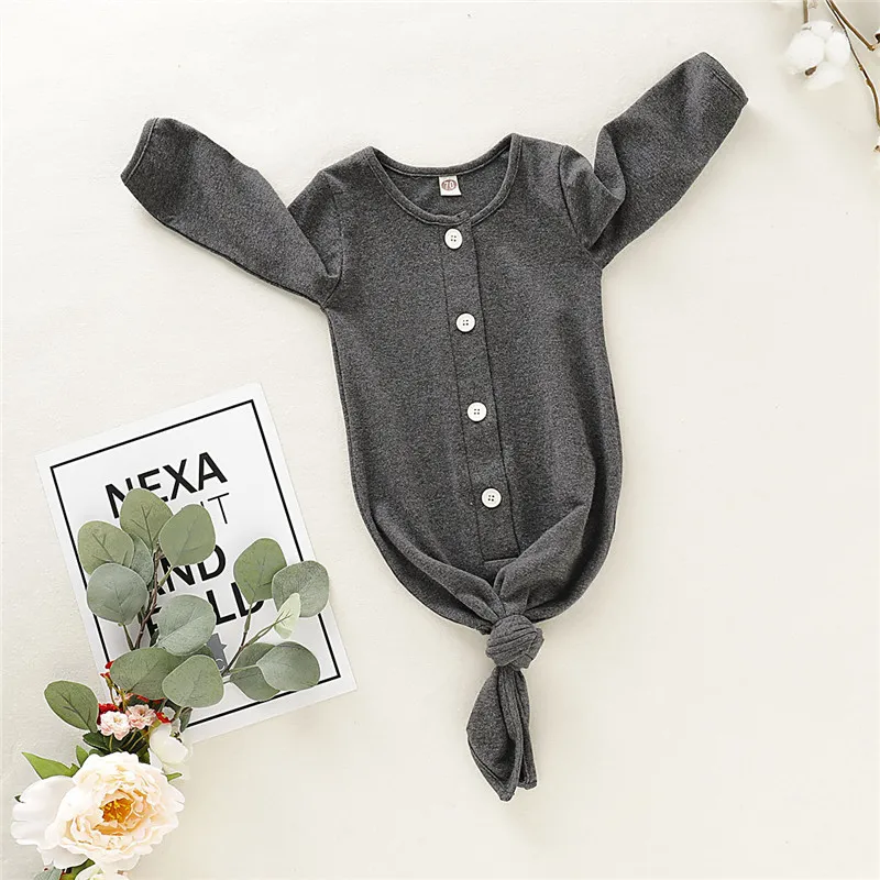 70 Dark Grey Спальный мешок для новорожденных, для маленьких мальчиков и девочек, мягкое одеяло в полоску с цветочным рисунком, хлопковая одежда - Цвет: 70 Dark Grey
