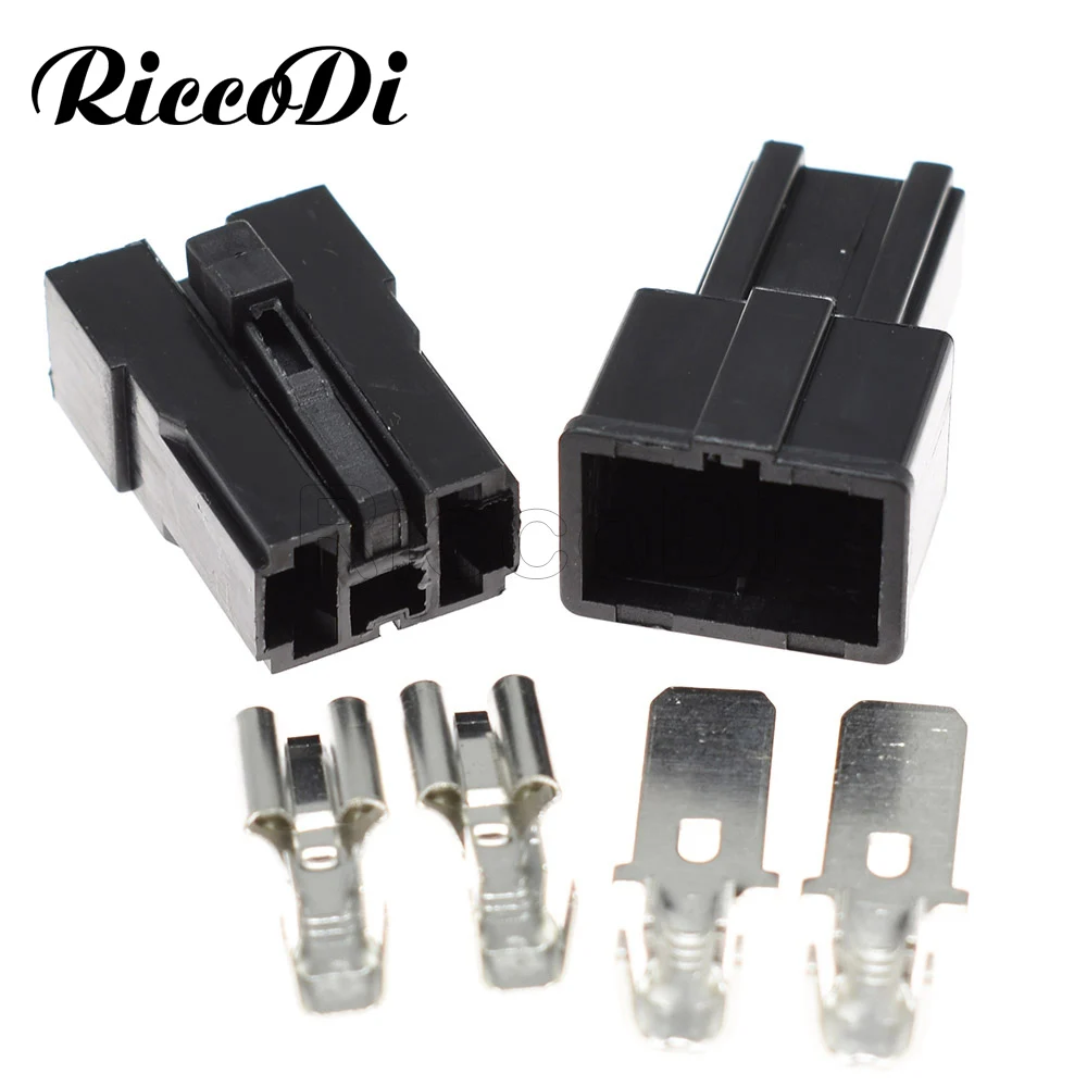 1-20kits 2 Pin Женский Мужской авто Toyota карта сенсор разъем батарея динамик провода