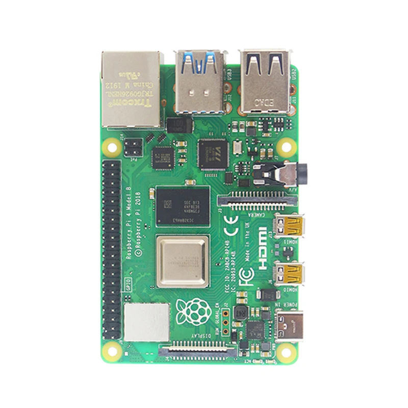 Оригинальная последняя макетная плата Pi 4 1G 2G 4G ram 2,4G& 5G WiFi Bluetooth 5,0 RPi 4