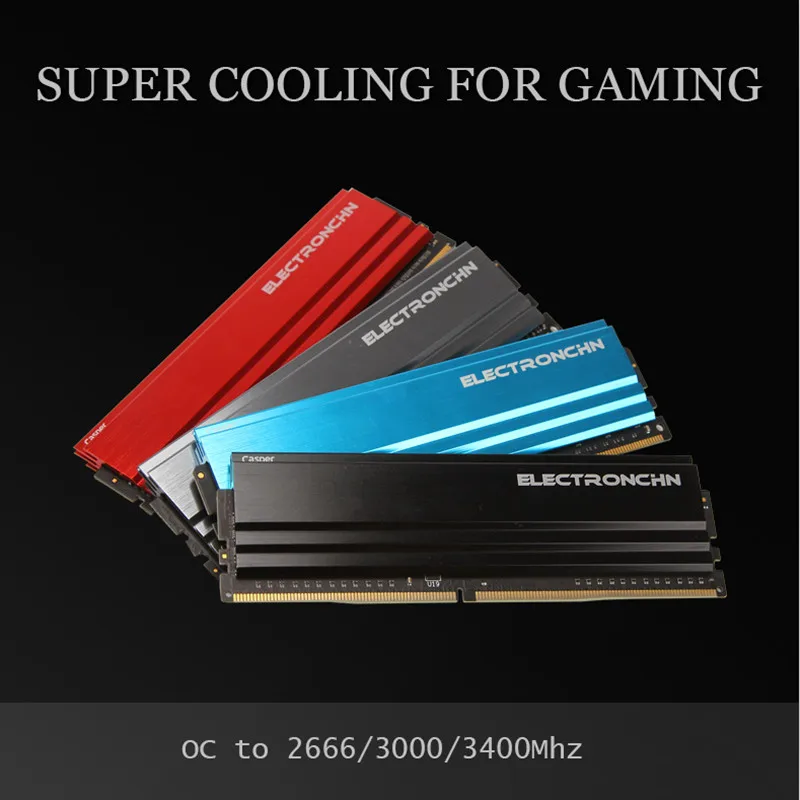 Casper DDR3 настольная Память ОЗУ 8 ГБ 4 ГБ 2 ГБ 1066 1333 1600 1866 радиатор алюминиевый кулер DDR3L Ram PC для Intel