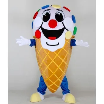 

Ice Cream Mascot Costume Suits Cosplay Party Game Dress Outfits Clothing Advertising Carnival Halloween Xmas Easter Adults Size