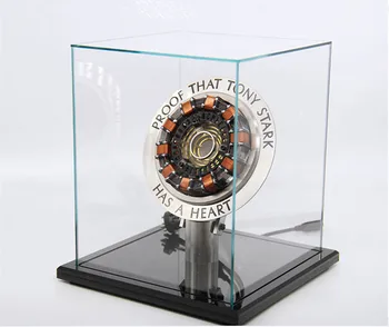 

[Funny] Very cool 1:1 scale Iron Man Arc Reactor A generation of glowing iron man heart model with LED Light Action Figure Toy