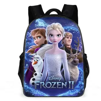 

Frozen New Kids Bag For Girls Cute Elsa Anna School Bags Waterproof Backpack Children Kindergarten Preschool Backpacks