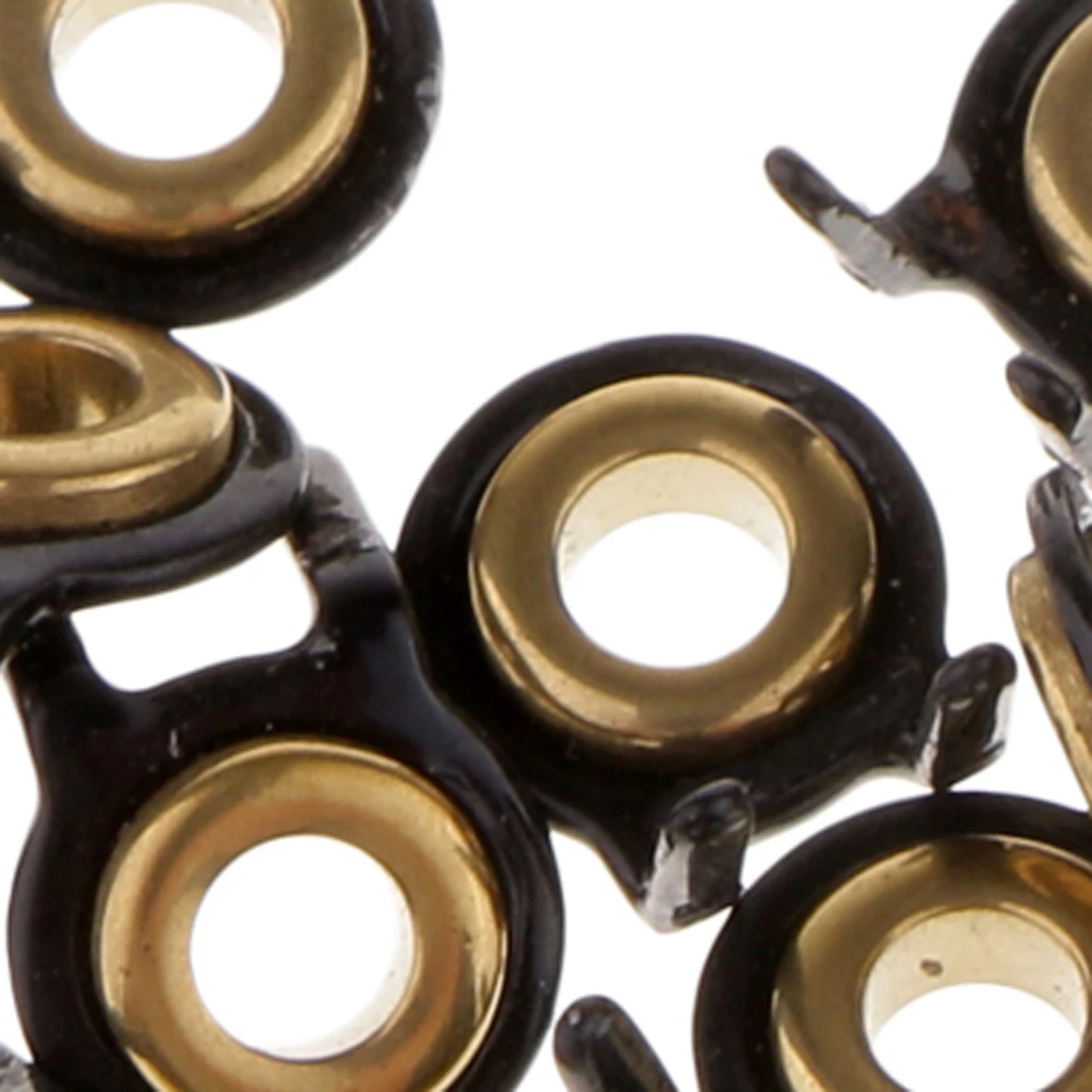 10 Pieces Stainless Steel Double Leg Fishing Rod Guides Inner Diameter 2mm