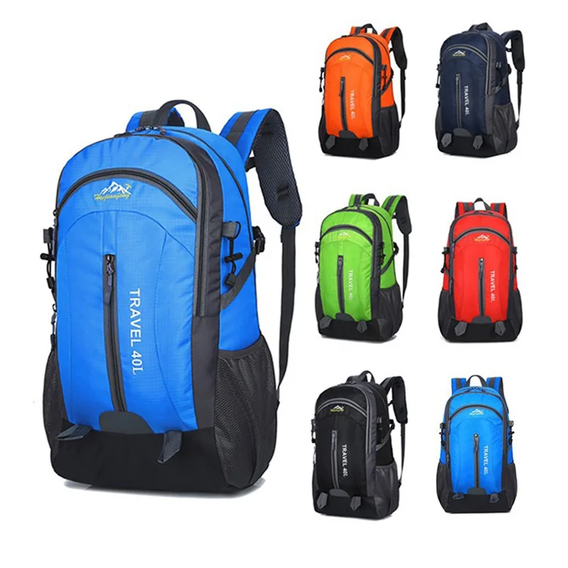 Мужской рюкзак унисекс с зарядкой через usb 40л, рюкзак для путешествий, спортивная сумка для альпинизма, туризма, альпинизма, кемпинга, рюкзак для мужчин