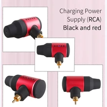 Профессиональная беспроводная зарядка питания татуировки с DC или RCA соединением для насадка для татуировочной машины