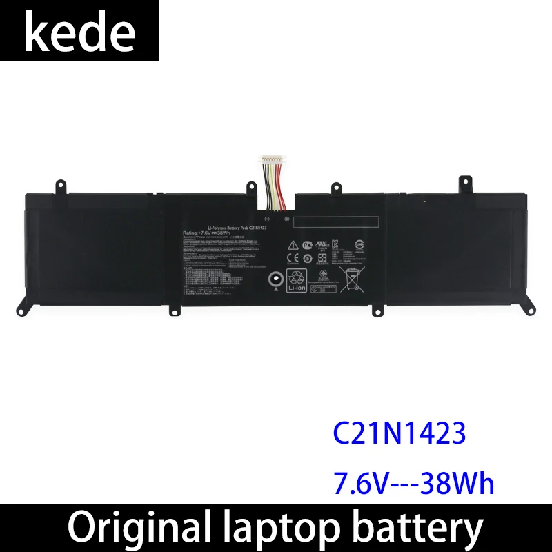 Kede ноутбук батарея C21N1423 для ASUS R301LA-FN063H 0B200-01360100 X302L X302LJ X302LA R301LA F302LJ F302U X302LJ-R4073