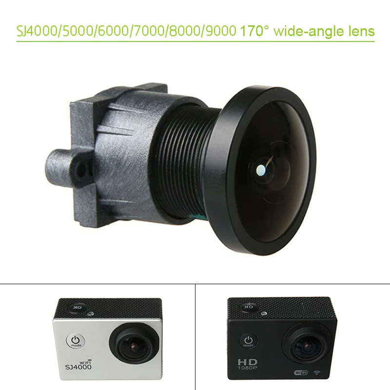 170 градусов Широкий формат объектива для спортивной экшн-камеры SJCAM SJ4000 SJ5000 SJ6000 SJ7000 SJ8000 SJ9000 экшн Камера PUO88