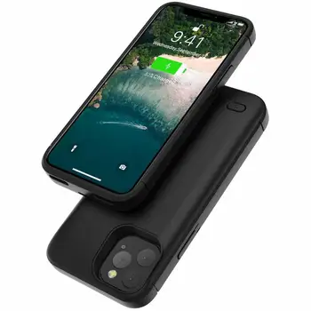 

6500mAh For iPhone 11 11Pro Max Battery Charger Case Portable Power Bank Backup Charging Magnetic Protective Cover