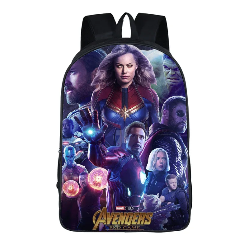 Детские школьные сумки для учеников, сумка Marvel Avengers 4, школьные сумки Mochila Escolar для детей, школьный рюкзак Okul Cantalari - Цвет: 22