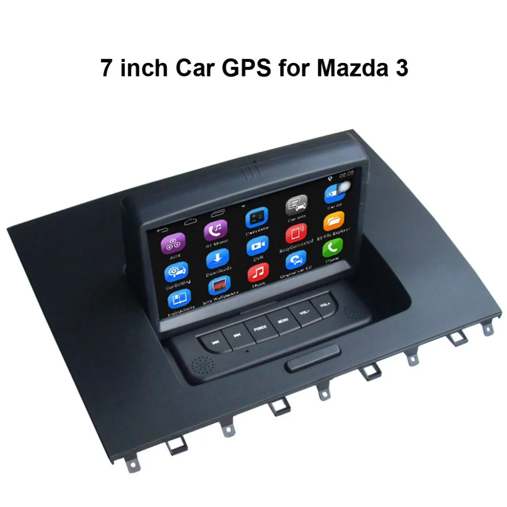 Автомагнитола для Mazda 3 M3 (2004 2009) 7 дюймов Android 1 GPS навигация поддержка WiFi мобильный