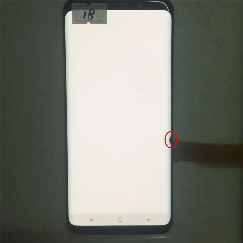 Оригинальный AMOLED дисплей для SAMSUNG Galaxy S9 LCD G960 G960F сенсорный экран Запасные