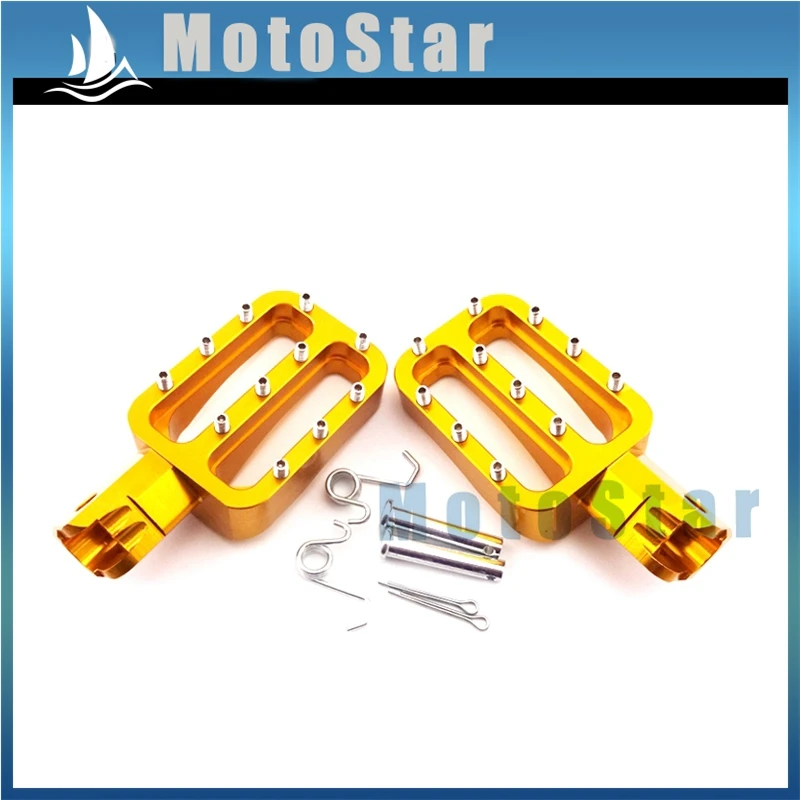 Мотоциклетные подножки для ног для китайского Пита, грязи, велосипеда Thumpstar XR50 CRF50 CRF70 SSR TTR SDG 50cc-160cc