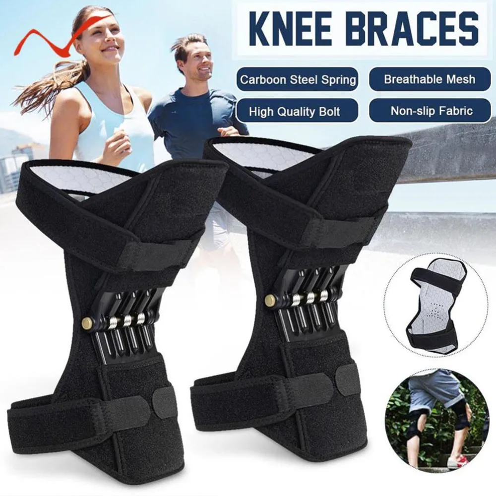 

Knee Leg Joint Protection Pad Climbing Running Walking Sport Rebound Power for Old People Sprain Fall Construction Worker