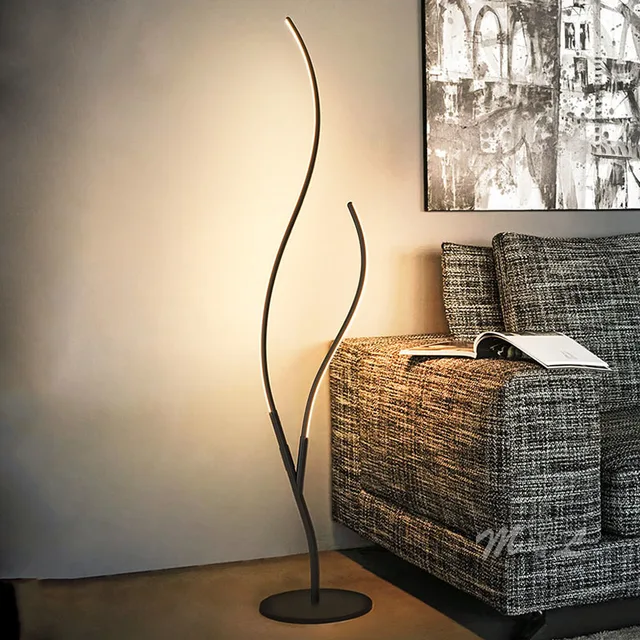 Modern Tree Shrew Floor Lamp Led Standing Lamp Remote Control Floor Light for Living Room Bedroom Stand Lamp Dimmable Floor Lamp 1