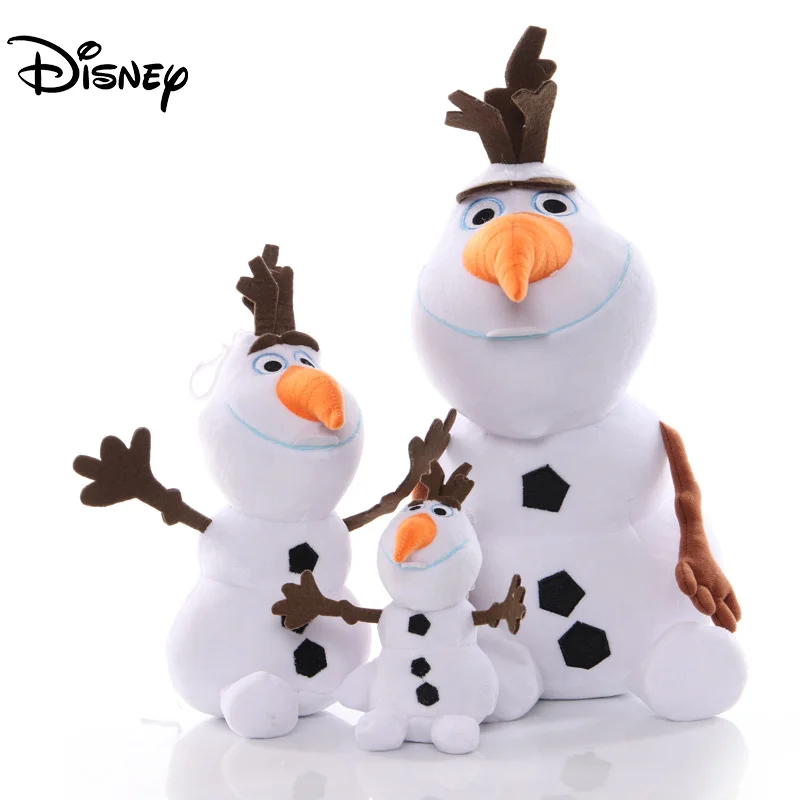 Disney Plush Toys Frozen 2 Snowman Olaf 20/35cm Stuffed Plush Dolls Cute Animals Soft Stuffed Toys for Children Kids Gifts