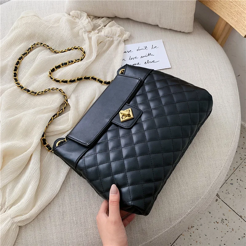 Сетчатая Сумка через плечо для женщин, одноцветная женская сумка-мессенджер, сумка-тоут на цепочке, дорожные сумки, каналы Neverful