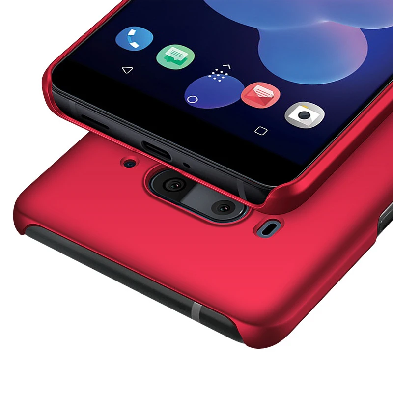 For HTC U12 U11 PLUS Slim Colorful Rubber Frosted Matte Plastic hard Cover Case  Cover For HTC U11 EyeS U Ultra U PLAY Desire 12 (4)