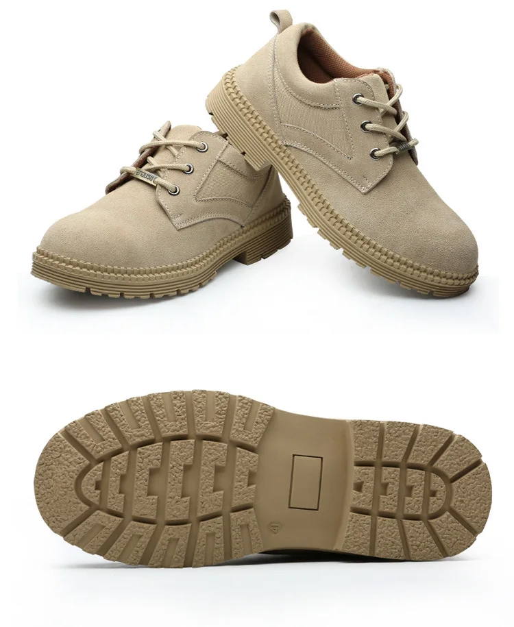 Мужская Рабочая обувь со стальным носком; водонепроницаемые повседневные уличные кроссовки; прокалываемые ботильоны; Мужская небьющаяся обувь; SH09242