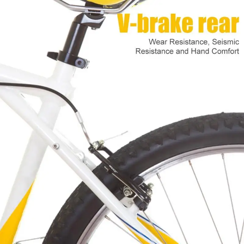 1 пара V-brake рычаг портативный простой безопасности и надежность Велосипедный Тормоз Ручка для горного дорожного велосипеда 125x50x25 мм