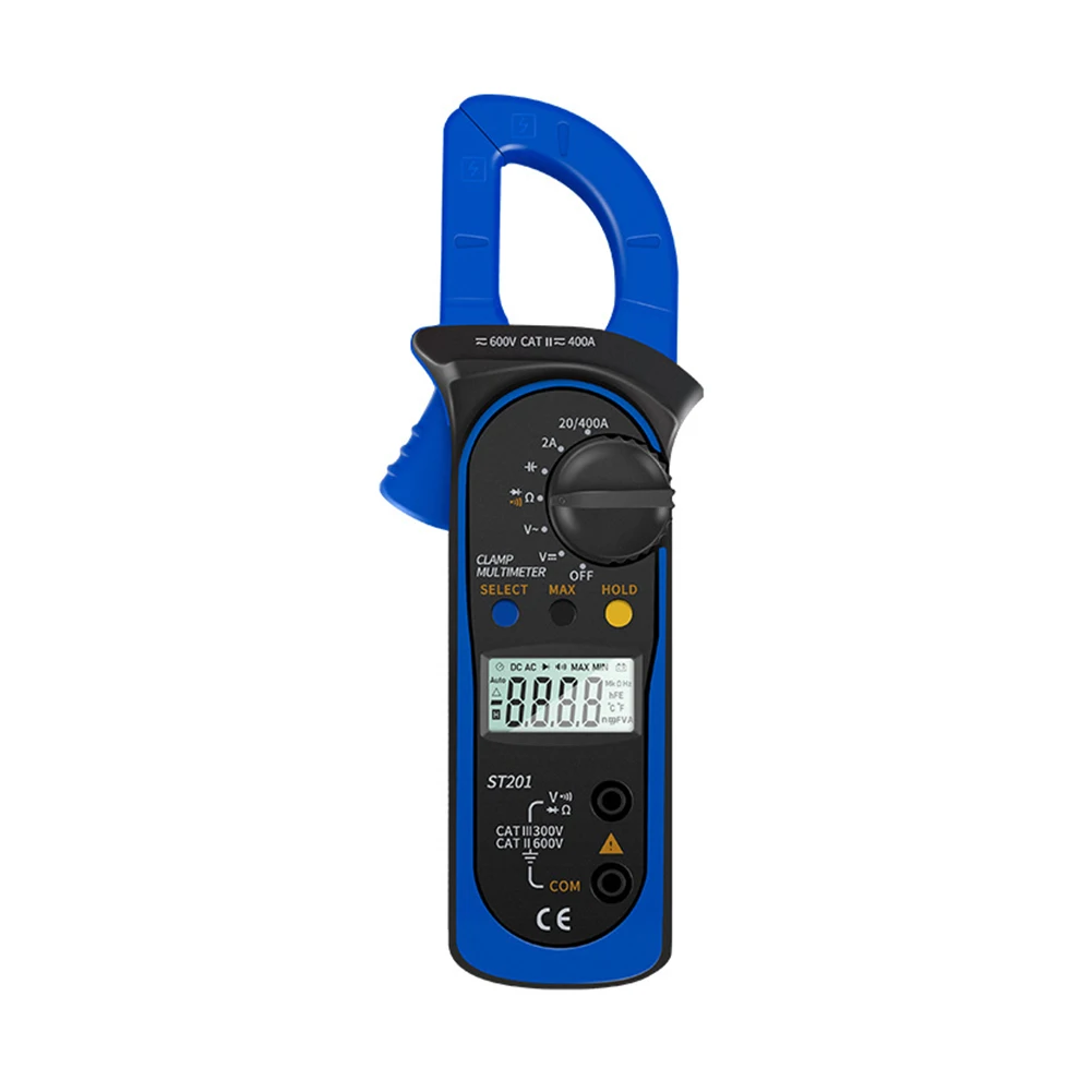 

Mini Digital Clamp Meters AC DC Current Ammeter Voltage Series Auto Range Capacitance Non Contact Clamping Multimeter