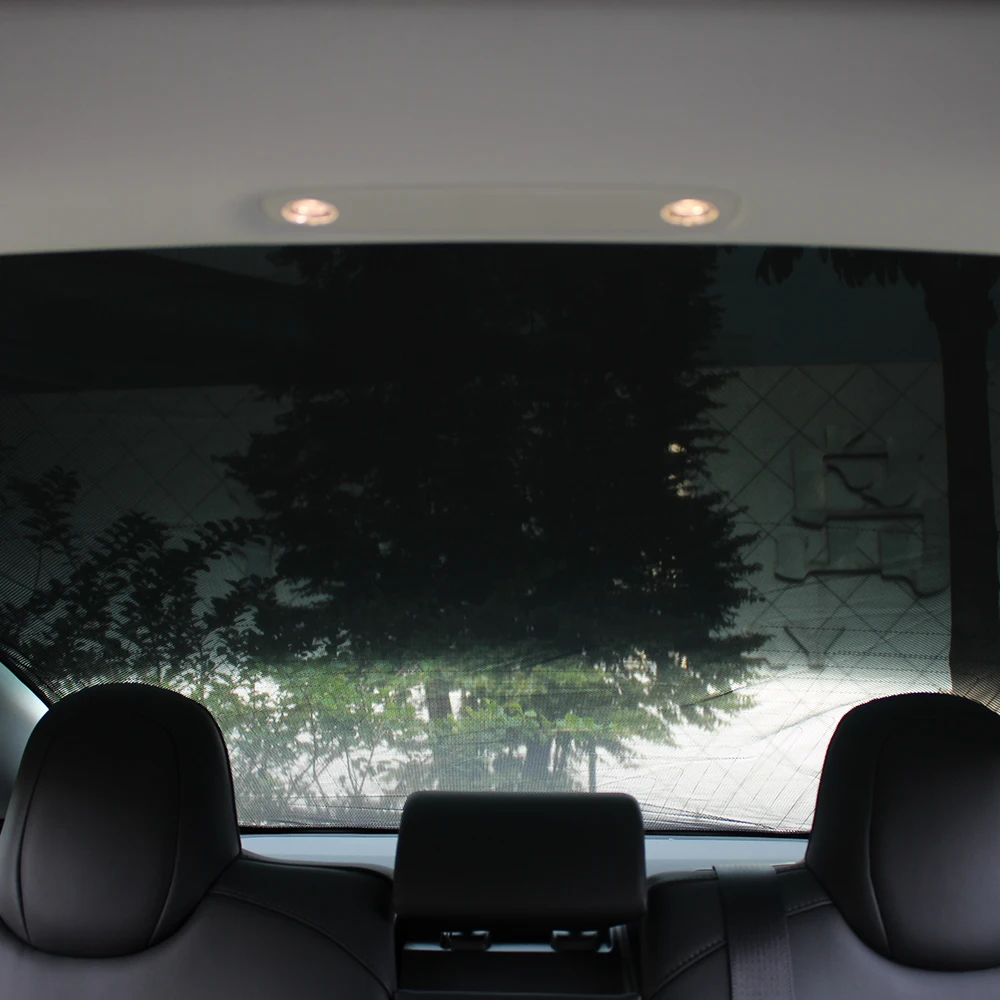 Для Tesla модель 3 18-20 автомобиль Skylight слепое затенение сетка стекло для крыши, Солнцезащитный черный набор