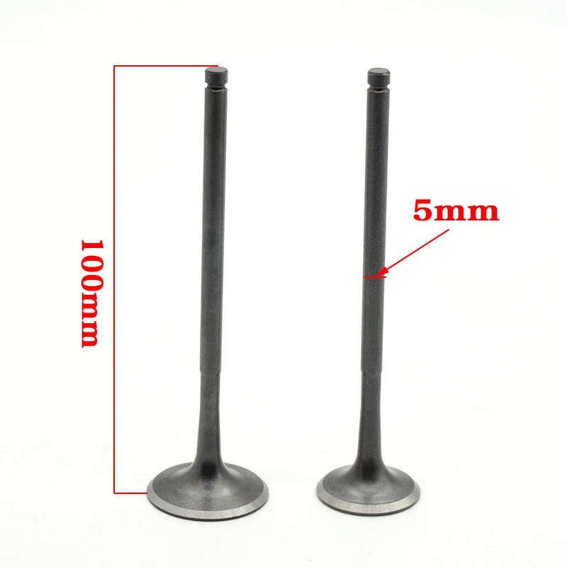 Motorcycle Engine Valve Inlet And Exhaust For ZONGSHEN-Motor Racing NC250 ZS177MM 250cc 4 Stroke KAYO K6 T6 BSE KEWS HJ250H