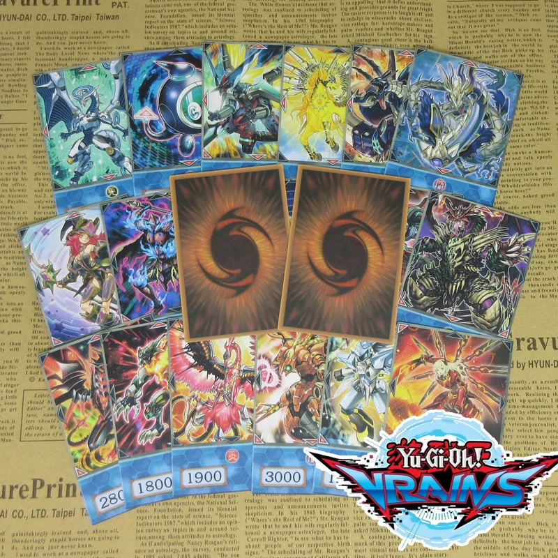 20pcs Set Yugioh Vrains Era Classic Link Cards Firewall Dragon Linkuriboh Borrelsword Dragon Yu Gi Oh V6 Anime Style Orica Aliexpress