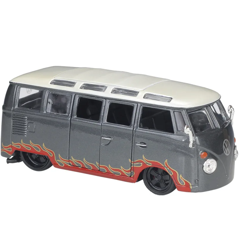 

1:25 Volkswagen VAN SAMBA Metal Luxury Vehicle Diecast Pull Back Cars Model Toy Collection Xmas Gift