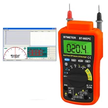 Цифровой мультиметр BT 90EPC Авто Диапазон Avometer DMM 4000 отсчетов с USB PC