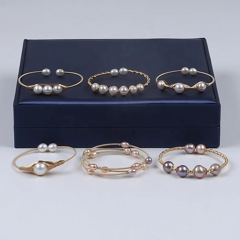 Freshwater Pearl Beaded Bracelet for Women