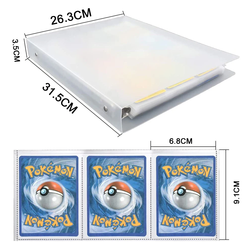 Album De Pochettes Pour Cartes Pokemon Tcg, 900 Pochettes, Porte