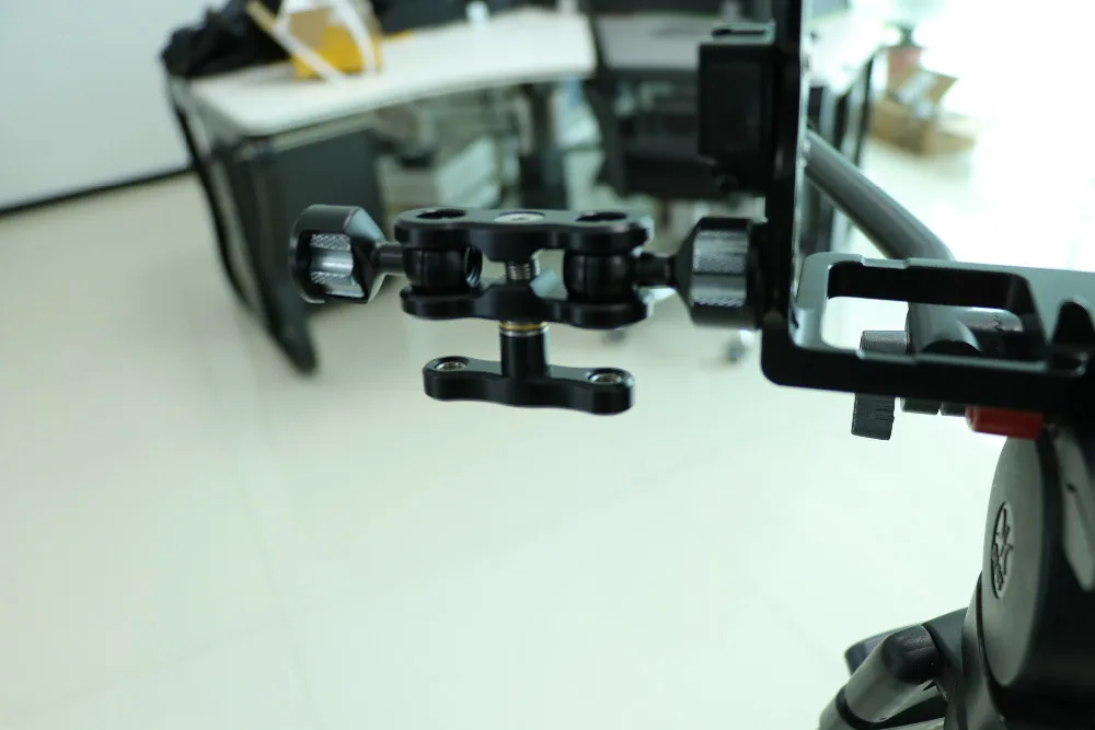 Шарнирное крепление CamKoo Viper Magic Arm с двойными шариковыми головками(1/" винт) для камеры, крепление для видеорегистратора для DSLR монитора
