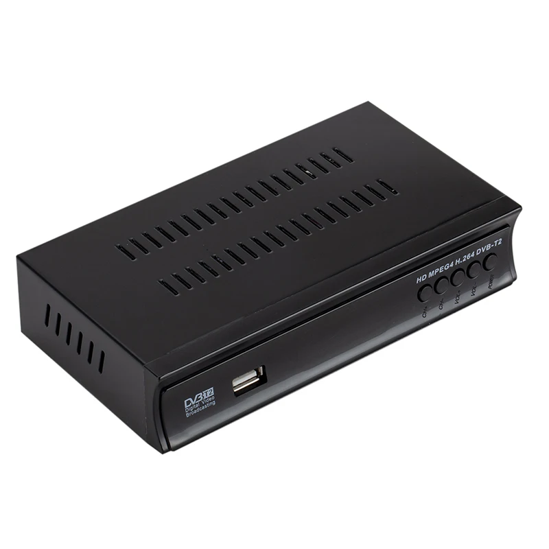 DVB-T2 тюнер приемник HDMI спутниковый ТВ приемник тюнер Full-HD 1080P Dvb-t2 H.264 эфирный тюнер цифровая ТВ коробка