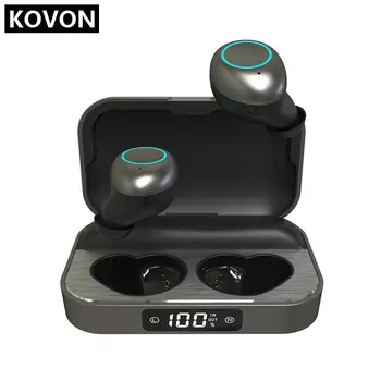 

X6 TWS Bluetooth 5.0 Earphone Waterproof Hifi Wireless Earbuds LED Bluetooth Earphone for Xiaomi Samsung Huawei Phone