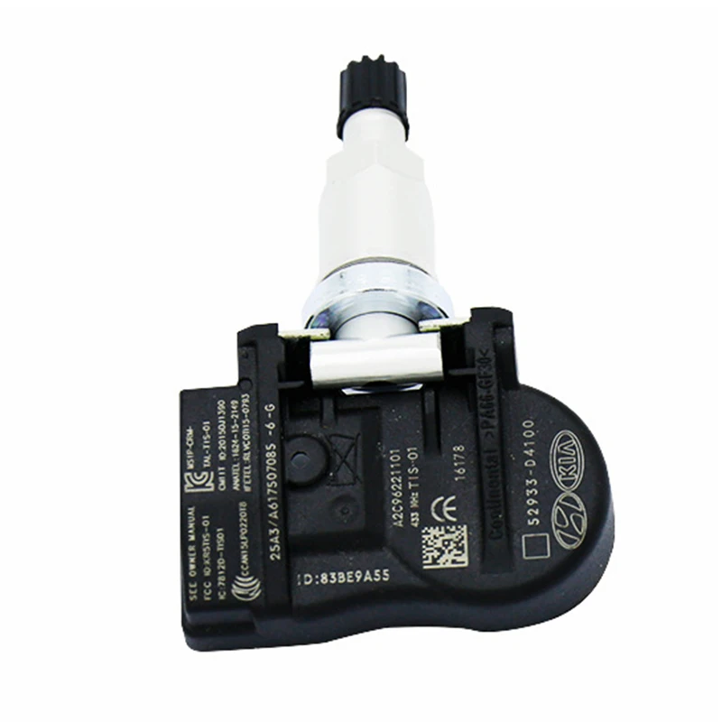 Tire Pressure Monitor Sensor TPMS 433Mhz Fit for Hyundai Kia NIRO Optima Sportage Sorento 52933-D4100