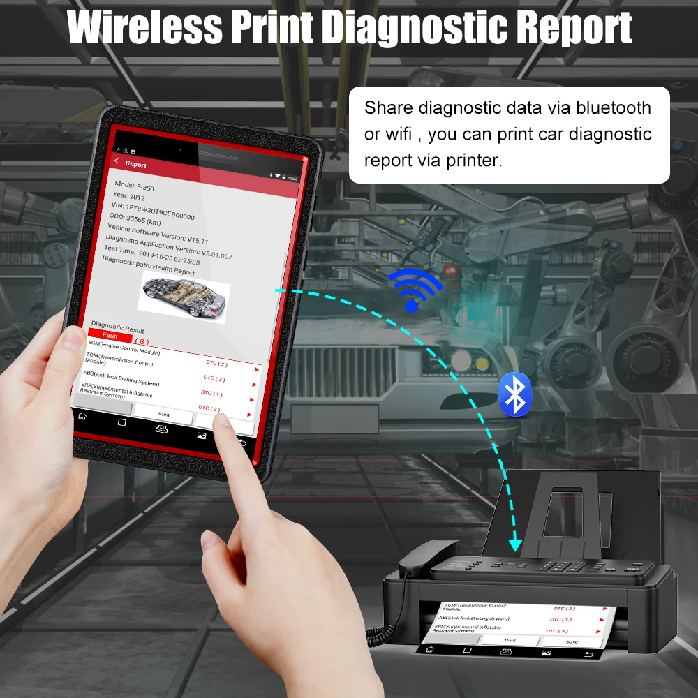 LAUNCH X431 Pro Mini WiFi Bluetooth OBD2 полная система автомобильный диагностический ЭБУ кодирование SAS EPB ABD DPF обновление онлайн Авто сканер инструмент