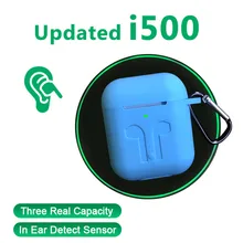 i500 TWS Беспроводной наушники 6D супер бас Bluetooth 5,0 наушники PK i10 TWS i12 i30 i200 i9000 TWS