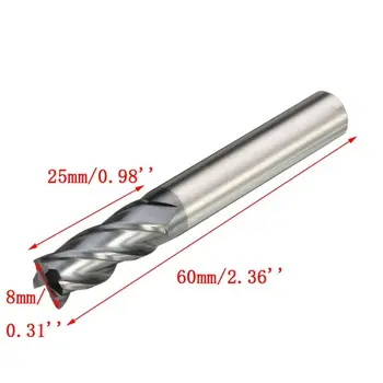 

Straight Shank Milling Cutter Aluminum plate DIY Metalworking Equipment
