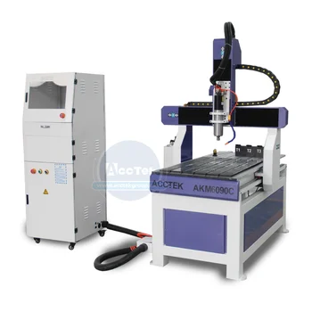 Billige Jinan GĂŒnstige Mini Werbung Cnc Router Maschine Mit Schrittmotor Linear Atc Cnc Router 6090 FĂŒr Verkauf
