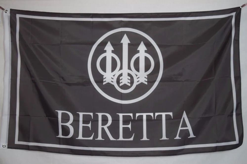 3ft x 5ft3 x 5ft Beretta рекламный флаг, печатный баннер, флаг из полиэстера, размер 150*90 см