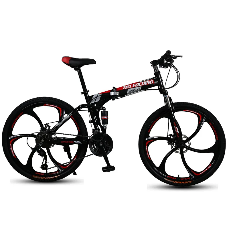 26-inch foldable mountain bike 21/24/27 speed cross country bicycle student bmx Road Racing Speed Bike 26-inch foldable mountain bike 21/24/27 speed cross country bicycle student bmx Road Racing Speed Bike
