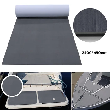 

Boat Mat 2400x450mm RV Boat Mat Non Slip Carpet Pad EVA Flooring Self Adhesive Universal