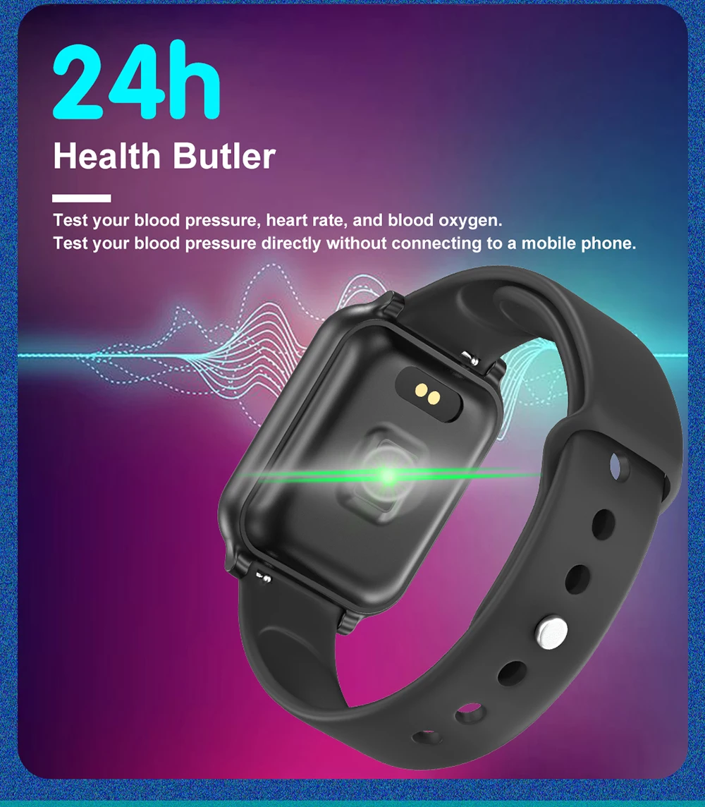 Спортивные Смарт-часы B57 Plus T70 для мужчин и женщин, мониторинг сердечного ритма, кровяного давления, умные часы, фитнес-трекер, ремешок для iPhone, Xiaomi