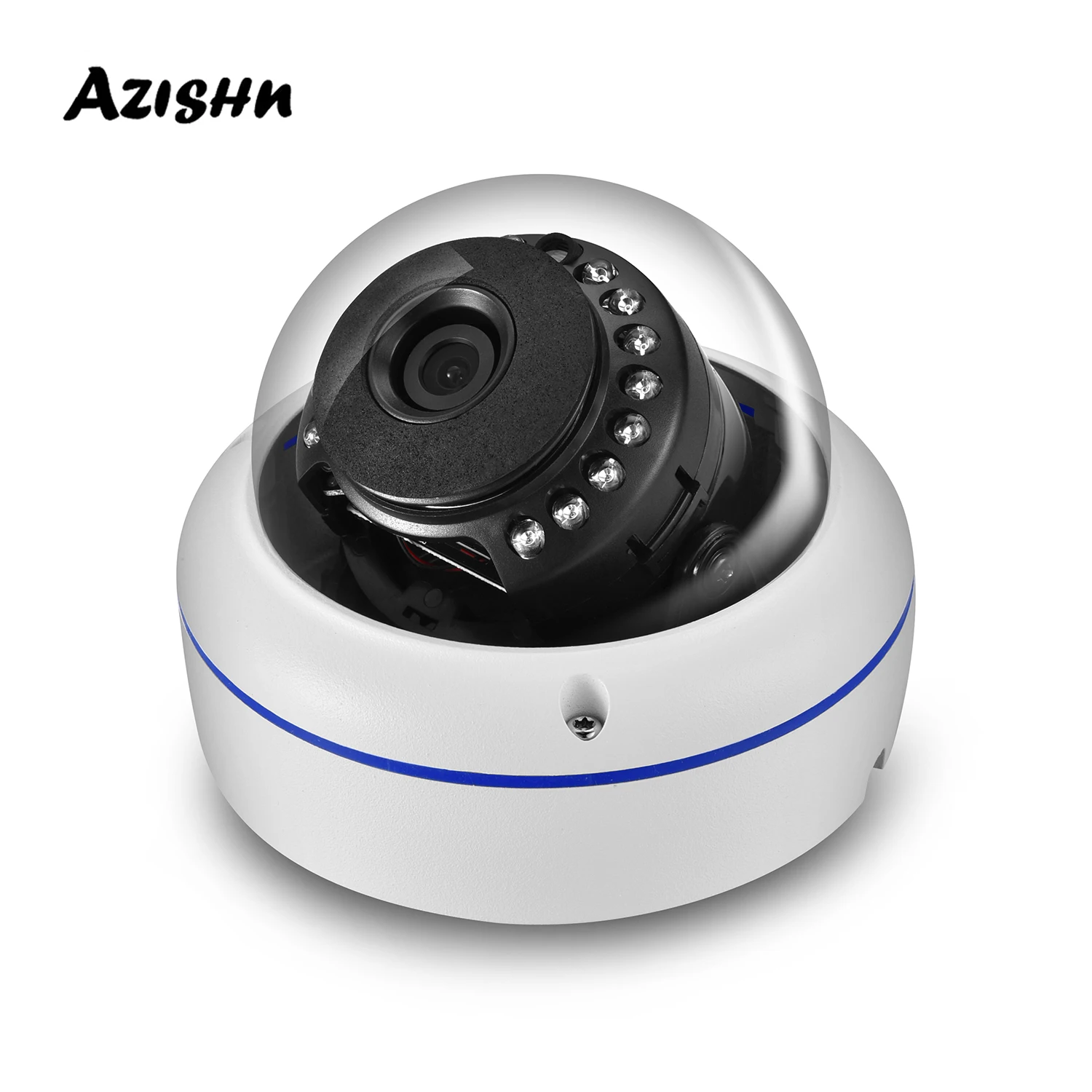 

IP-камера AZISHN H.265 + POE купольная, 8 Мп, 5 Мп, 6 шт.