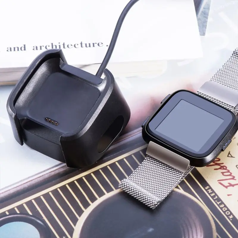 Коробка для быстрой зарядки/подставка с кабелем для Fitbit Versa 2 Smart комплект часов 3XUE