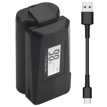 

LED Digital Display QC3.0 Quick Charge Adapter Battery Charger USB Charging Adapter for D-JI Mavic Mini Dron