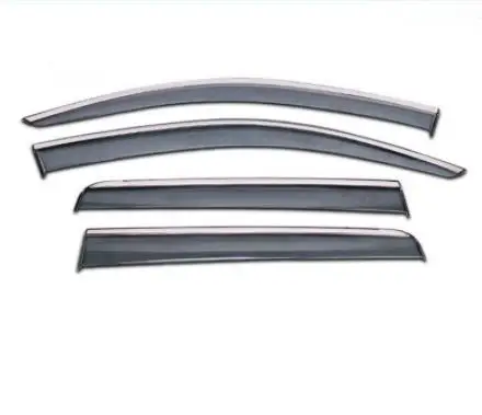 Window Visor Vent Shade Rain Sun Guard Deflector Awnings Shelters Covers For Mitsubishi Outlander 2013